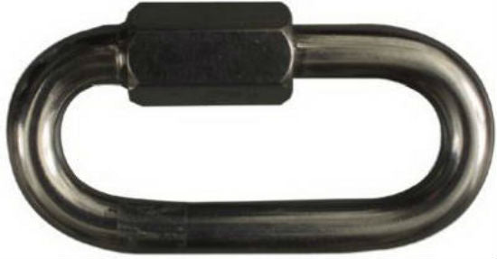 National Hardware® N262-477 Quick Link, 1/8", Stainless Steel