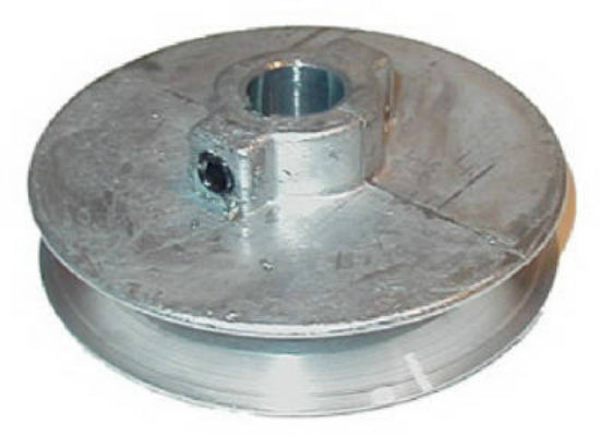 Chicago Die Casting 800A6 Single V-Groove Die Cast Pulley, 5/8" x 8"