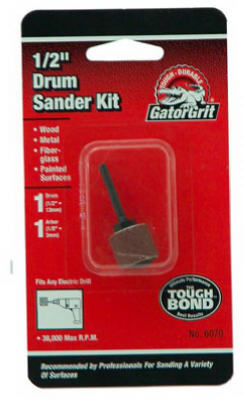 Gator 6070 Sanding Drum Kit, 1/2" x 1/2"