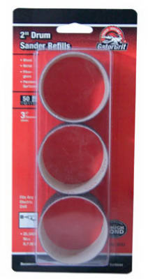 Gator 6093 Sanding Drum Kit, 50 Grit, 2" x 1-1/2"