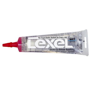 Sashco® 13013 Lexel® Tough Elastic Sealant Caulk, Clear, 5 Oz