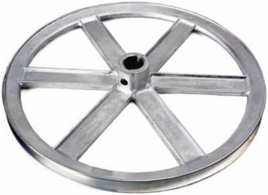 Chicago Die Casting 600A5 Single V-Groove Die Cast Pulley, 1/2" x 6"