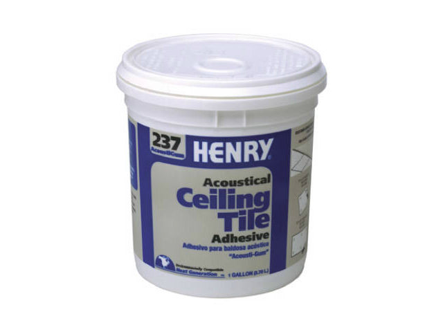 HERNY® 12016 AcoustiGum™ Acoustical Ceiling Tile Adhesive, #237, 1 Gallon