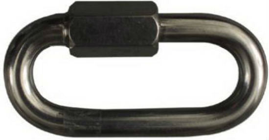National Hardware® N262-493 Quick Link, 1/4", Stainless Steel