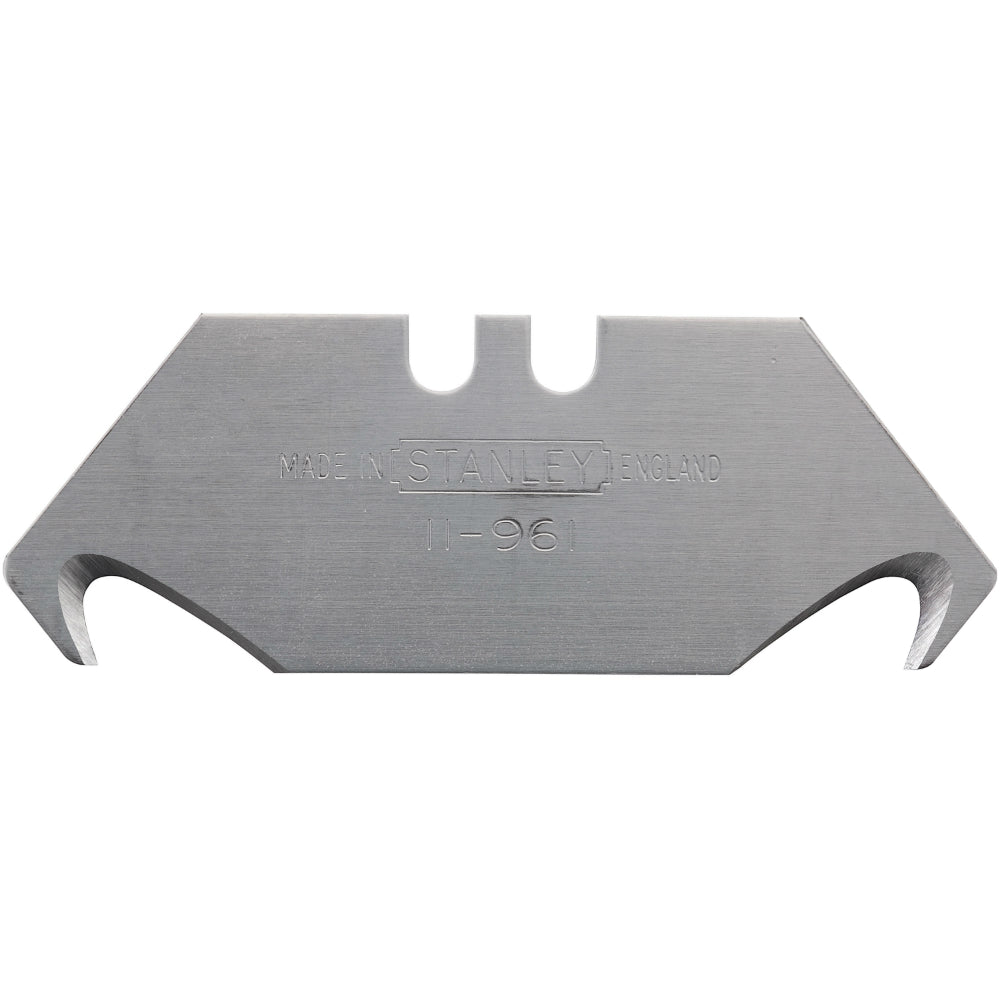 Stanley® 11-961 Regular Hook Utility Blade, 2-1/16" Long, 0.024" Thick, 5-Pack
