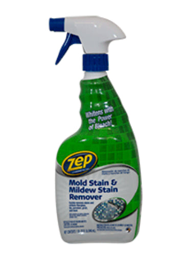 Zep Commercial ZUMILDEW32 Mold Stain & Mildew Stain Remover, 32 Oz