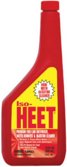 Iso-Heet® 28202 Fuel-Line Protectant Antifreeze & Water Remover, 12 Oz