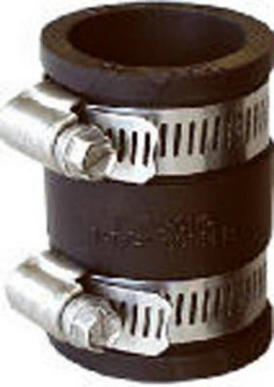 Fernco® P1056-125 Flexible Coupling for Cast Iron Or Plastic, 1-1/4" x 1-1/4"