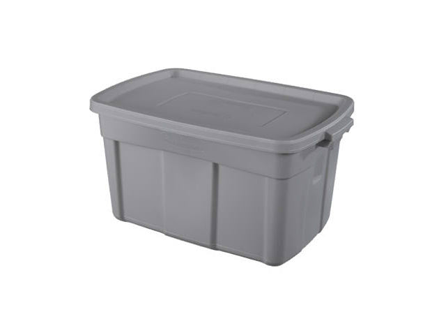 Rubbermaid® RMRT310001 Roughneck Storage Box Tote, 31 Gallon