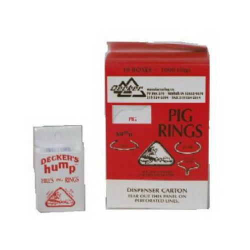 Decker 1 Hill’s HUMP™ Pig Rings, #1, 100-Pack