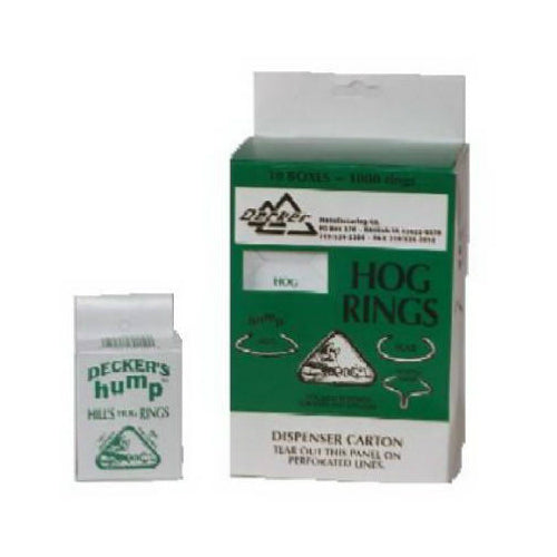 Decker 3 Hill’s HUMP™ Hog Rings, #3, 100-Pack