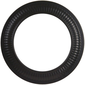 Imperial BM0095 Stove Pipe Trim Collar, 24 Gauge, 7", Black
