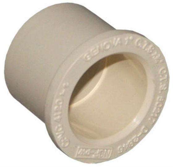 Genova 50275 CPVC Reducing Bushing, 3/4" x 1/2"
