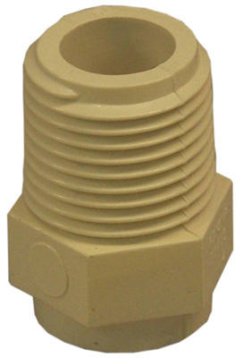 Genova 50405 CPVC Male Adapter, 1/2", MIP x SLIP