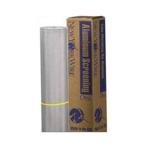 New York Wire FCS9352-M Aluminum Wire Screening Roll, 60" x 100', Brite
