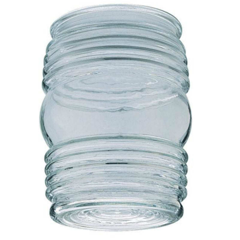 Westinghouse 85617 Porch Globe with 3-1/4" Fitter, 3-5/8" Dia, Clear