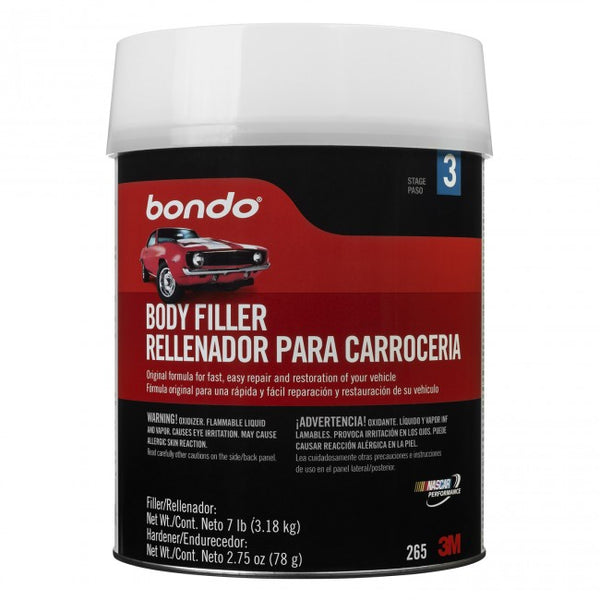 Bondo 265 Automotive Body Filler with Plastic Cap, 1 Gallon