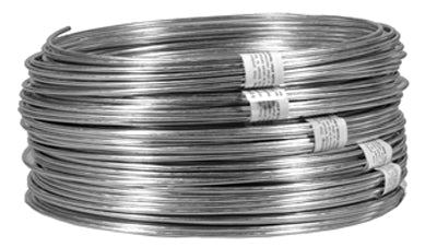 Hillman 123142 Galvanized Solid Weaving Wire, Single Coil, 100'