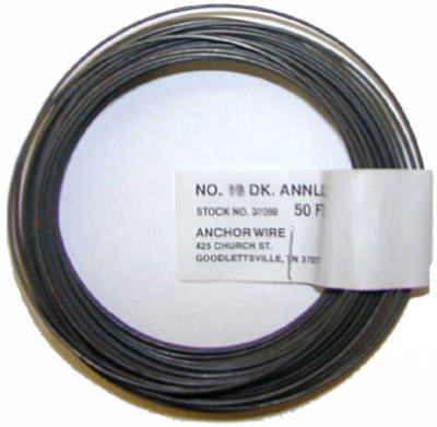 Hillman 123180 Dark Annealed Galvanized General Purpose Wire, 50'
