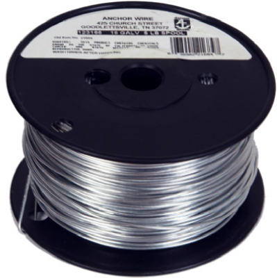Hillman 123166 Galvanized Tie Wire, 5 lb, 16 Gauge