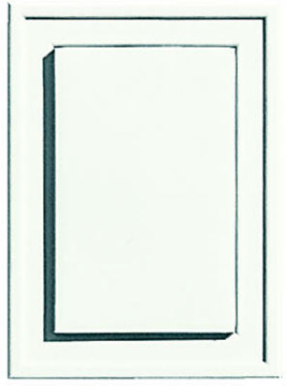 Builders Edge® 130130003123 Wrap Around Utility Block, White