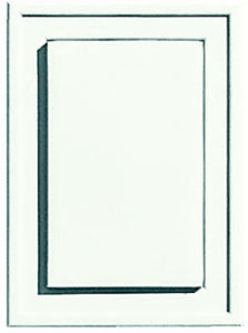 Builders Edge® 130130003123 Wrap Around Utility Block, White