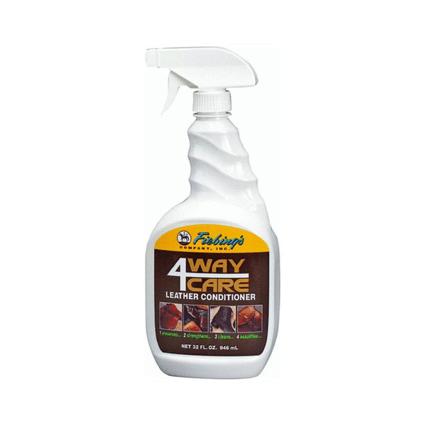 Fiebing’s CARE00S032Z 4-Way Care Leather Conditioner, 32 Oz