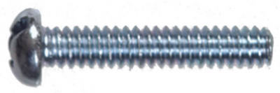 Hillman 90248 Slotted Round Head Machine Screw, 10-24 X 1-1/2"