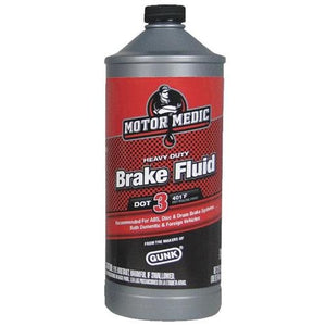 MotorMedic® M4432 Heavy Duty Brake Fluid, Dot-3, 1 Qt