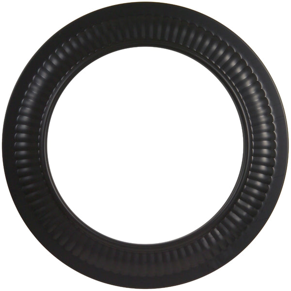 Imperial BM0094 Stove Pipe Trim Collar, 24 Gauge, 6", Black