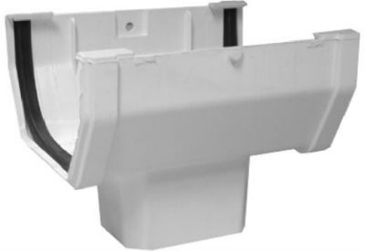 Genova RW144A Duraspout Drop Outlet, White