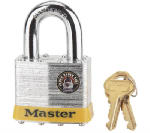 Master Lock 17DPF High Security 5 Pin Laminated Padlock, 2"