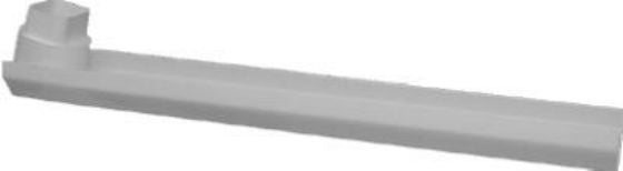 Genova RW400 Vinyl Downspout Extension, White
