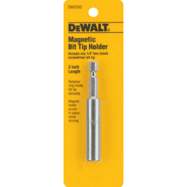 DeWalt® DW2045 Screwdriving Magnetic Bit Tip Holder, 3"