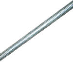 Steelworks 11010 Coarse Threaded Rod 1/4"-20 x 72", Zinc Plated