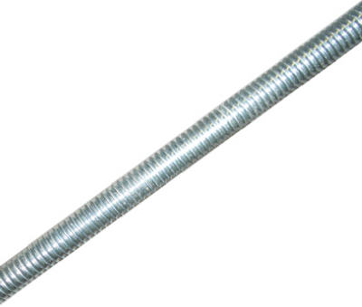 Steelworks 11028 Coarse Threaded Rod 1/2"-13 x 72", Zinc Plated