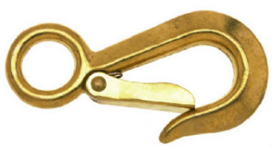 Campbell® T7620804 Rigid Eye Snap Hook, 3/4", Bronze