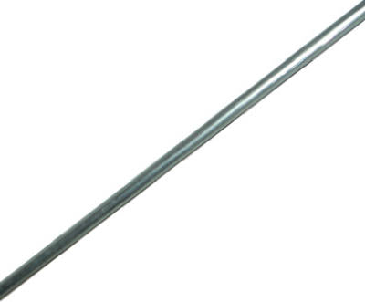 SteelWorks 11150 Unthreaded Steel Rod, 3/16" x 36", Zinc Plated