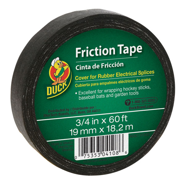 Duck 04108 Cotton Cloth Friction Tape, 3/4" x 60'