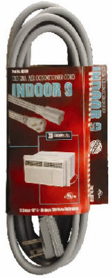 Coleman Cable® 03537 Air Conditioner Cord, 20 Amps