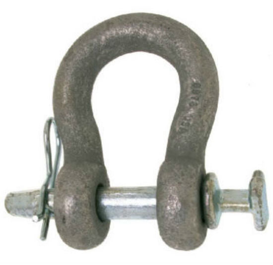 Campbell® T3899916 Straight Clevis Long Body, 7/8", Electro-Galvanized