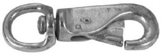 Campbell® T7607401 Round Eye Animal Tie Snap, 7/8", Zinc Plated