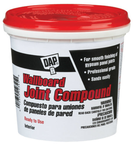 Dap® 10102 Ready-To-Use Wallboard Joint Compound, 12 Lbs