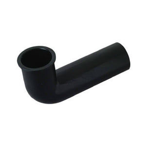 Master Plumber 172-786 Plastic Disposal Drain Elbow, 1-1/2" OD, Black