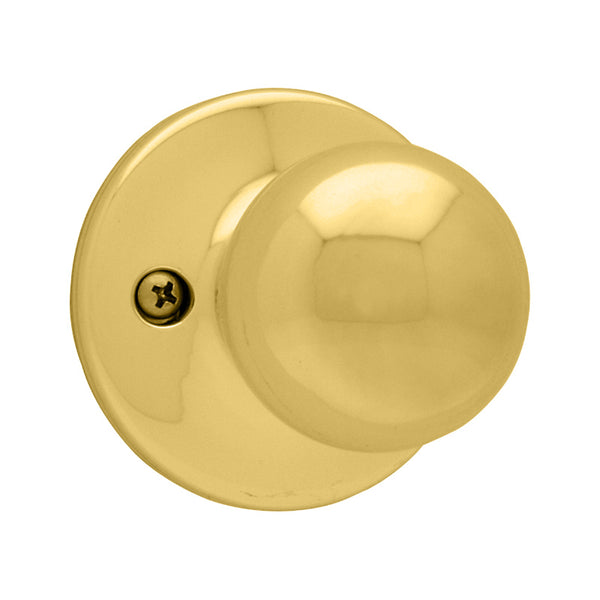Kwikset® 488P-3-CP Polo Half Inactive/Dummy Knob, Polished Brass