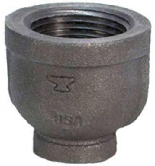 Anvil® 8700134359 Reducing Coupling, 1" x 1/2", Black