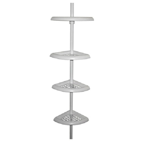 Zenith 2104W Four Tier Corner Caddy, 12" x 97" x 8"