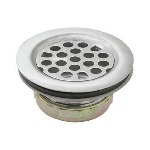 Master Plumber 176-126 Grid Style Basket Sink Strainer, Chrome Plated Brass