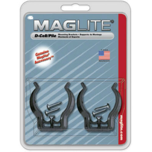 Maglite ASXD026 Mounting Bracket Clamp, 2-Pack