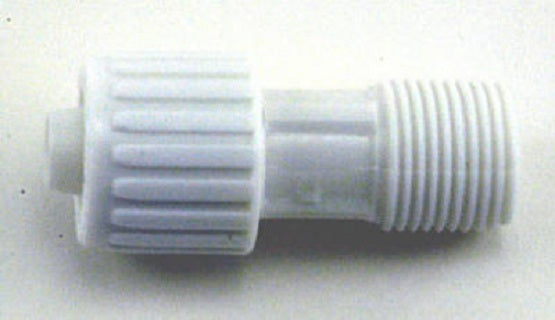 Flair-It™ 16850 Plastic Male Adapter for PEX or Polybutylene, 3/8" x 3/8"